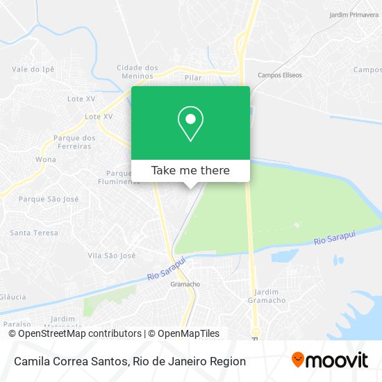 Camila Correa Santos map
