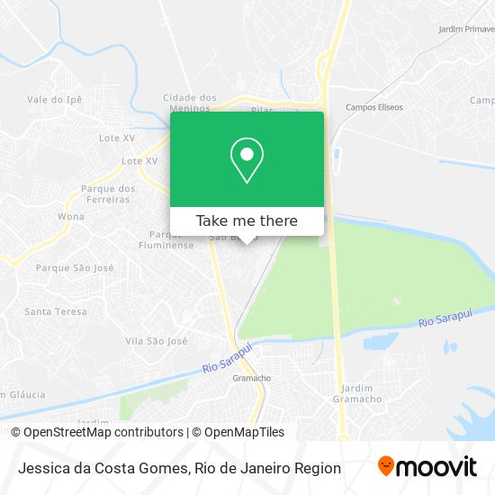 Jessica da Costa Gomes map