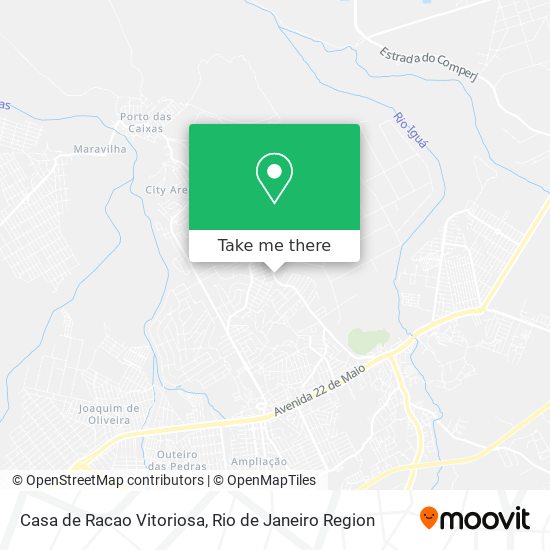 Casa de Racao Vitoriosa map