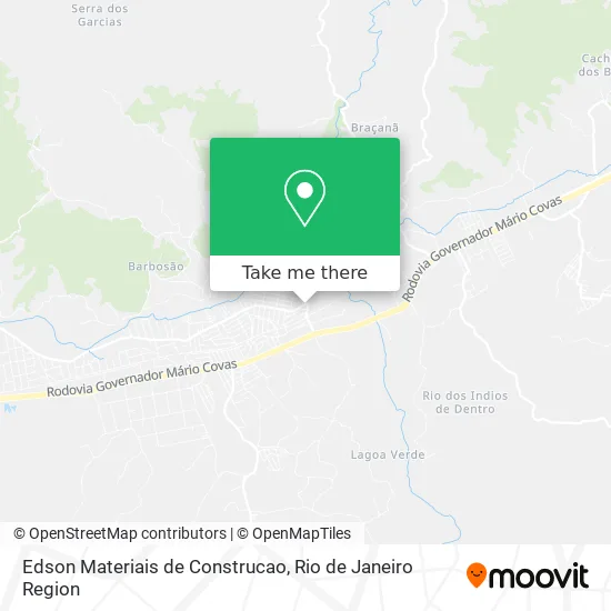 Edson Materiais de Construcao map