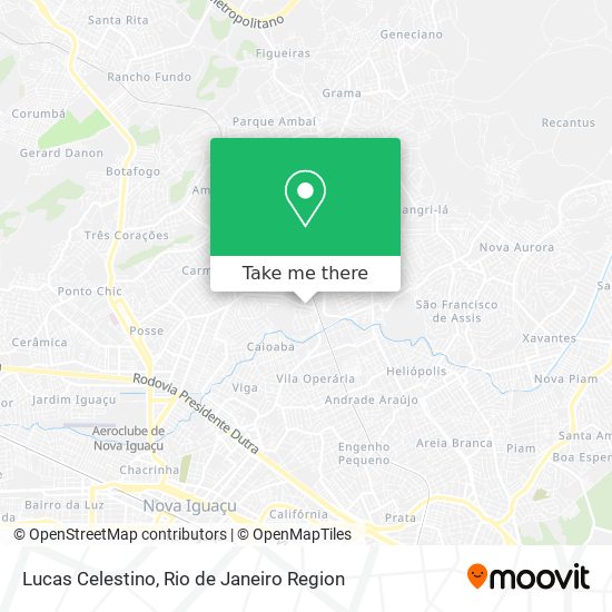 Lucas Celestino map