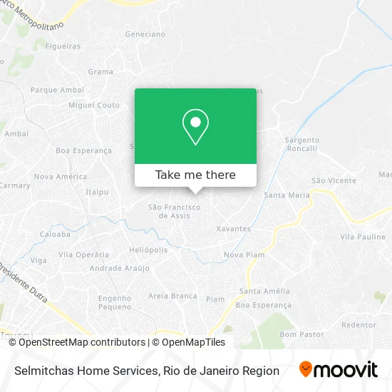 Selmitchas Home Services map