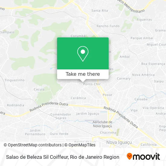 Salao de Beleza Sil Coiffeur map