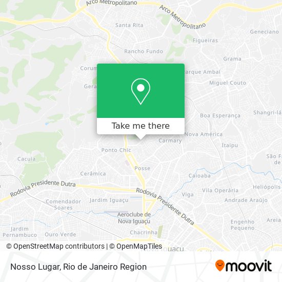 Nosso Lugar map