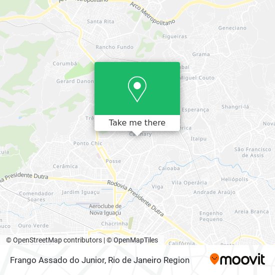 Frango Assado do Junior map