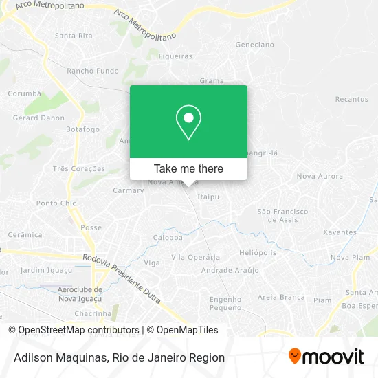 Adilson Maquinas map