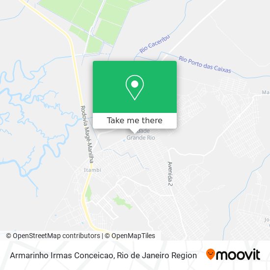 Armarinho Irmas Conceicao map