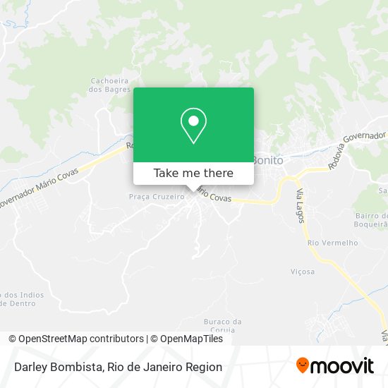 Darley Bombista map