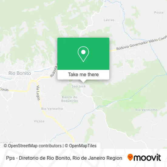 Pps - Diretorio de Rio Bonito map