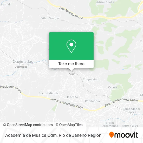 Academia de Musica Cdm map