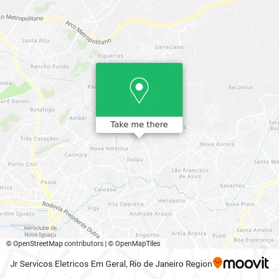 Jr Servicos Eletricos Em Geral map