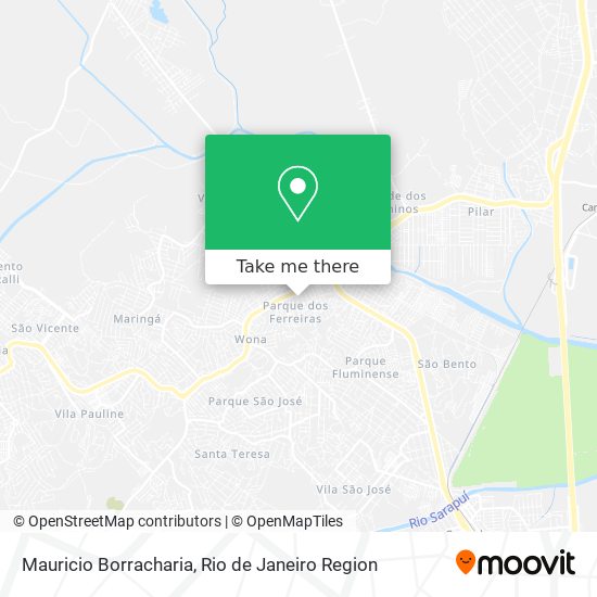 Mauricio Borracharia map