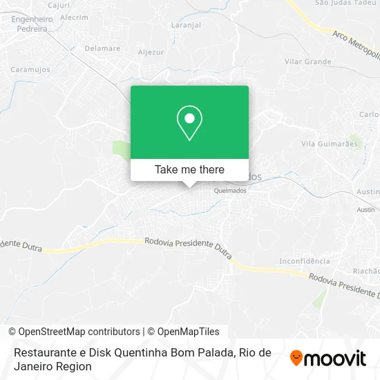 Restaurante e Disk Quentinha Bom Palada map