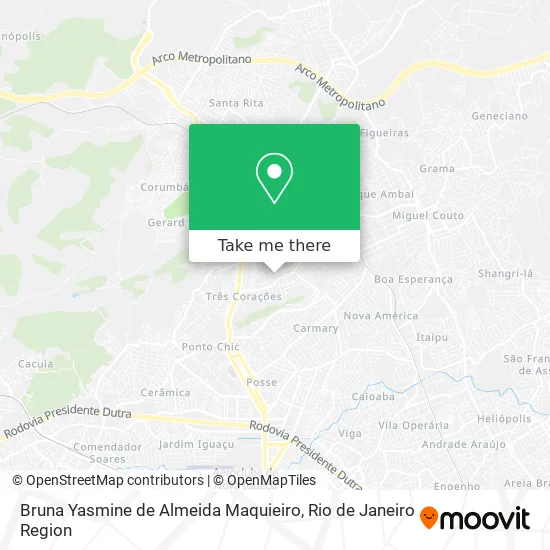 Bruna Yasmine de Almeida Maquieiro map