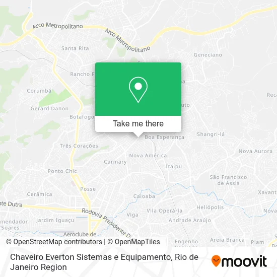 Chaveiro Everton Sistemas e Equipamento map