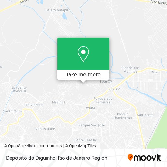Deposito do Diguinho map