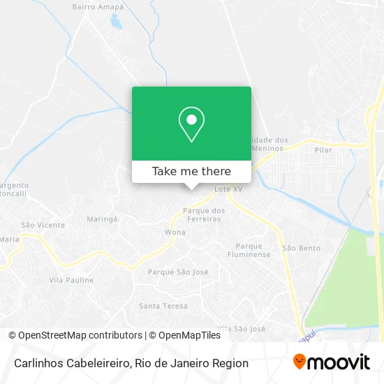 Carlinhos Cabeleireiro map
