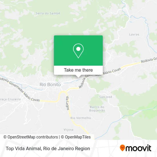 Top Vida Animal map