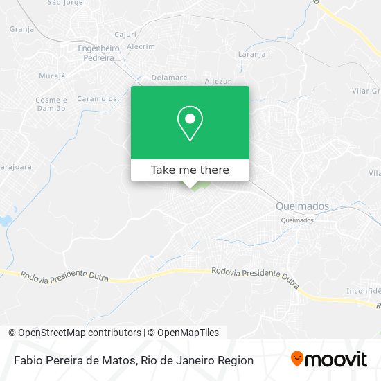 Fabio Pereira de Matos map