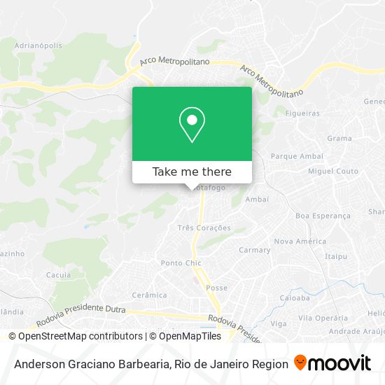 Anderson Graciano Barbearia map