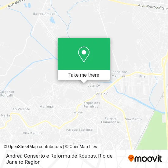 Andrea Conserto e Reforma de Roupas map