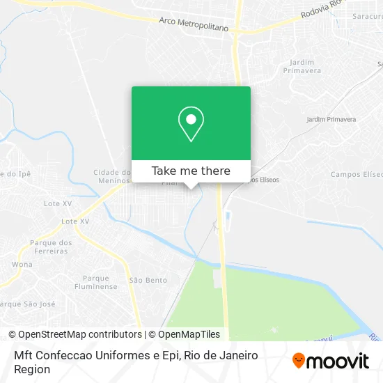 Mft Confeccao Uniformes e Epi map