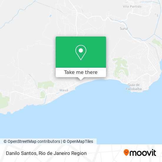 Mapa Danilo Santos