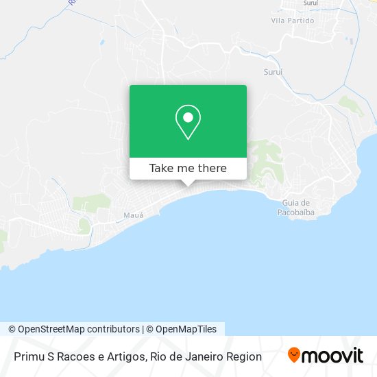 Primu S Racoes e Artigos map