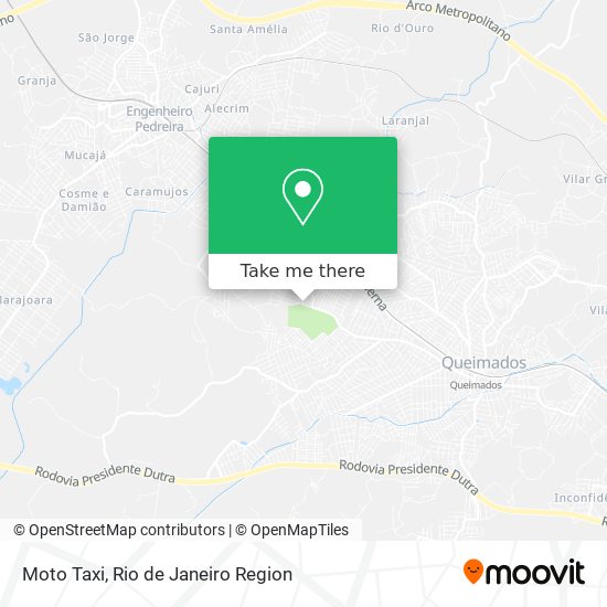 Mapa Moto Taxi