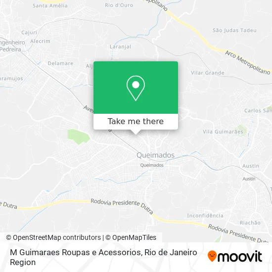 M Guimaraes Roupas e Acessorios map