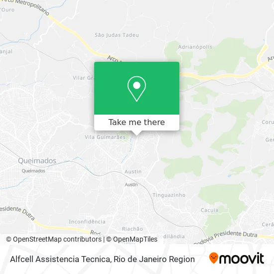 Alfcell Assistencia Tecnica map
