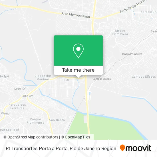 Rt Transportes Porta a Porta map