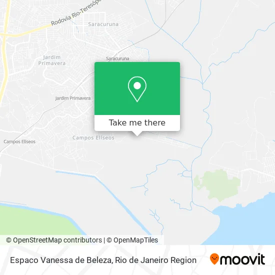 Espaco Vanessa de Beleza map