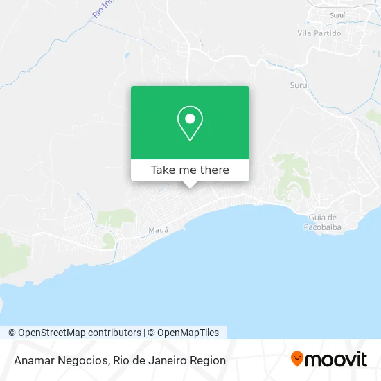 Anamar Negocios map
