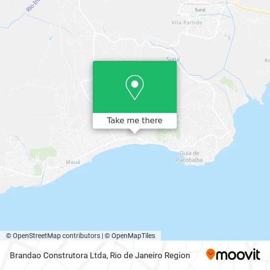 Brandao Construtora Ltda map