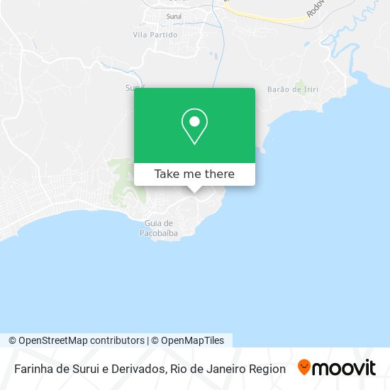 Farinha de Surui e Derivados map