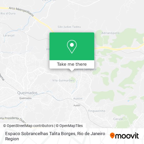 Espaco Sobrancelhas Talita Borges map
