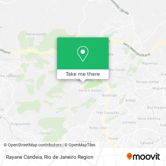 Rayane Candeia map