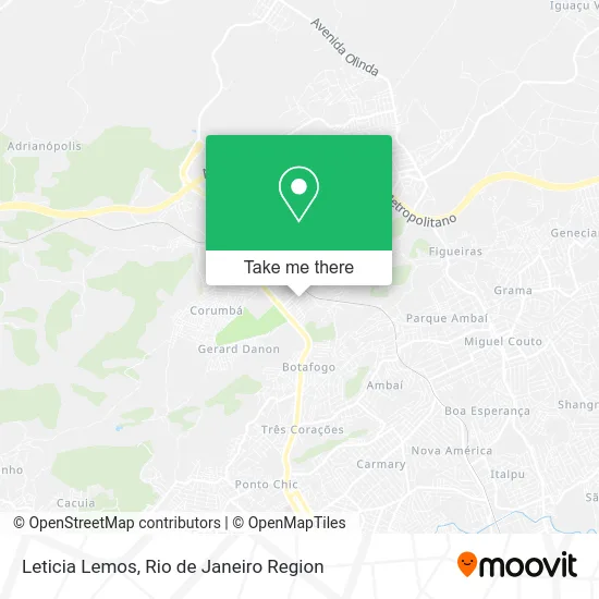 Leticia Lemos map