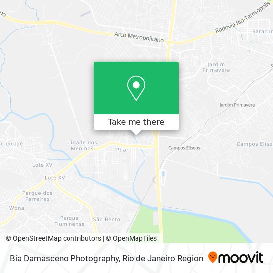 Bia Damasceno Photography map