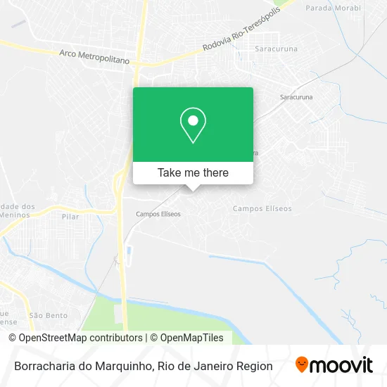 Borracharia do Marquinho map
