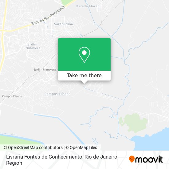 Livraria Fontes de Conhecimento map