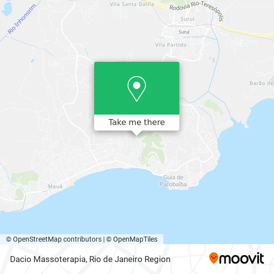 Dacio Massoterapia map