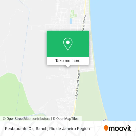Restaurante Oaj Ranch map