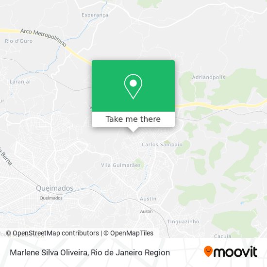 Marlene Silva Oliveira map