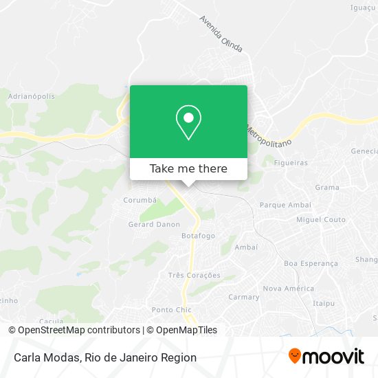 Carla Modas map