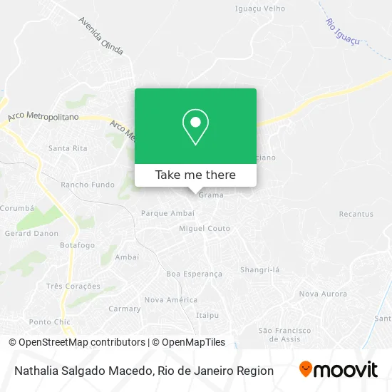 Nathalia Salgado Macedo map