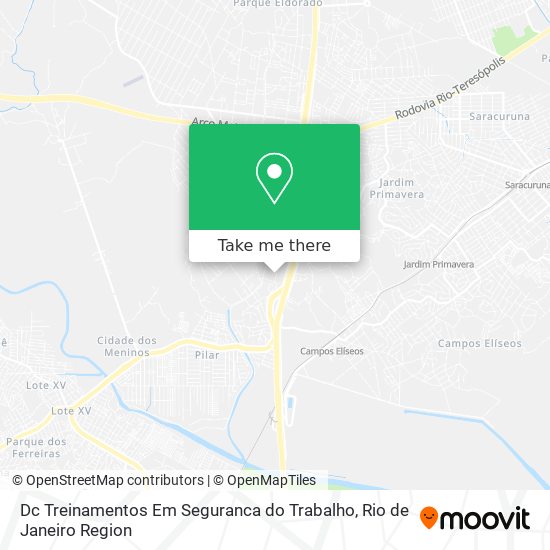 Dc Treinamentos Em Seguranca do Trabalho map