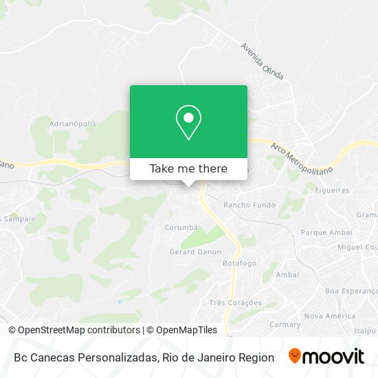 Bc Canecas Personalizadas map