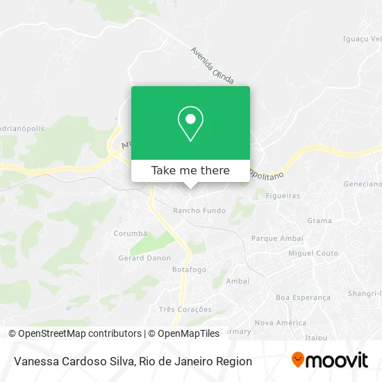 Vanessa Cardoso Silva map